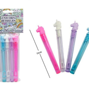 Bulles de savon licorne - 4 mini tubes