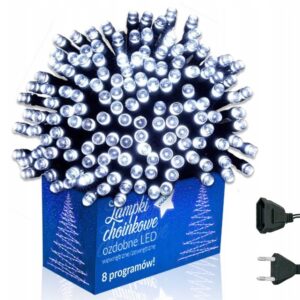 Lumières intérieures / extérieures 500 LED blanc