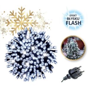 Lampe lumières 100 LED BLANC FROID, FLASH BLANC
