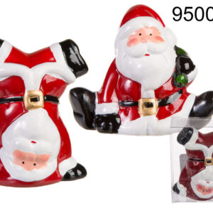 Figurine de Noël Hilares – Père Noël en Céramique