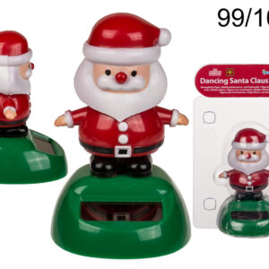 Figurine Solaire Père Noël Dansant – Énergie et Joie des Fêtes