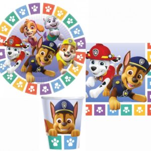 Paw Patrol Color Paws set de fête 32 pcs