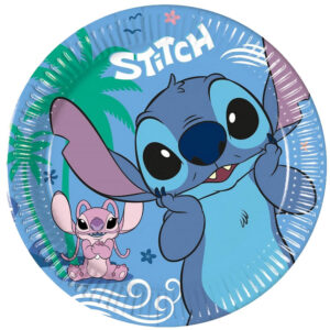 Assiettes en Carton Disney Lilo et Stitch - Modèle Angel