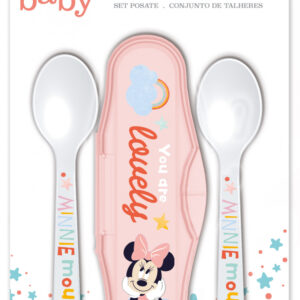 Disney Minnie ensemble de couverts de voyage