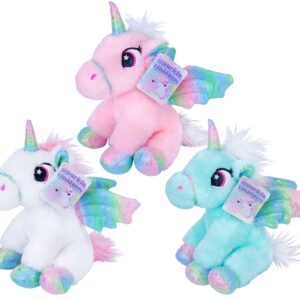 Peluche Licorne Sparkle 3 assorties 23cm
