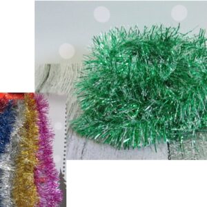 Chaîne de sapin de Noël 5,5 cm 1,9 m