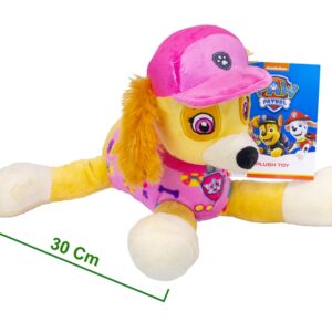 PatPatrouille Peluche Skye allongée 30cm
