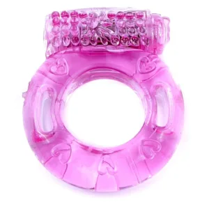 Anneau vibrant - rose