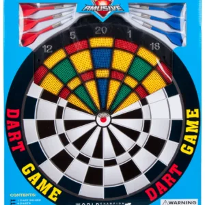 🎯 Jeu de Fléchettes MEGA CREATIVE – Avec Cible et 6 Fléchettes – 40 x 47 cm