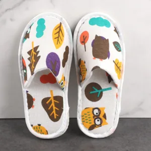 Chaussons d'intérieur hiboux pour enfants – Taille universelle 🦉