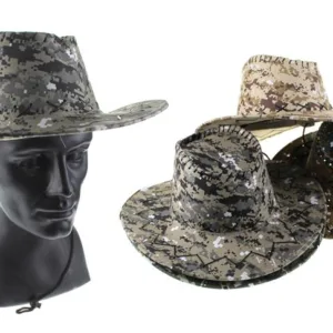 Chapeau Camouflage Homme – Style Militaire – 37 cm – Accessoire Outdoor