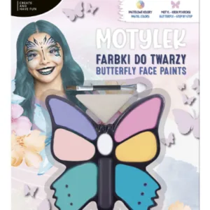 Peintures pour le visage pastel KIDEA – Kit 8 couleurs sûres pour enfants