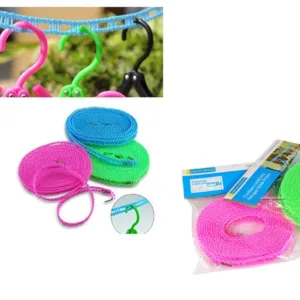 Une corde ou une corde à linge avec des bouchons p