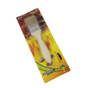 Brosse à barbecue – Poils synthétiques & manche bois 🔥