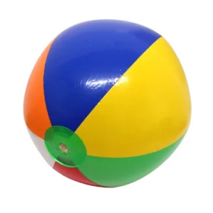 Ballon de Plage Gonflable Coloré – Ø 40 cm – Léger, Résistant et Amusant pour l’Été, la Piscine et les Jeux en Plein Air