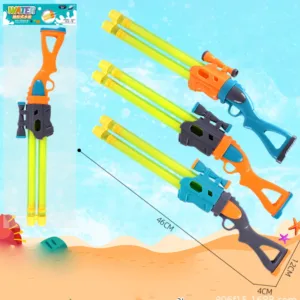 Pistolet à Eau Longue Portée 70 cm – Multifonction, Léger et Flottant – Jouet Été pour Enfants