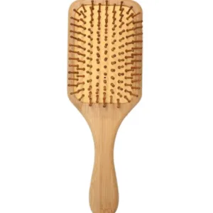 Brosse à cheveux rectangulaire en bois 25,5x8 cm