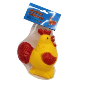 Jouet Couineur pour Chien – Forme de Poule – 14,5 x 12 cm – Amusant et Résistant